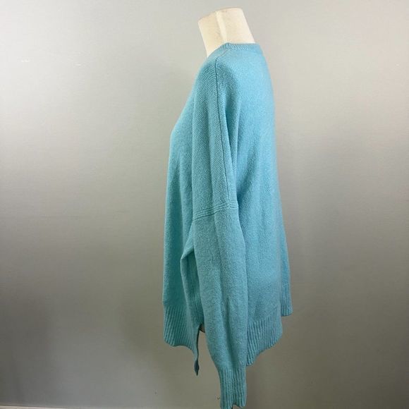 NWT TREASURE + BOND Blue Crew Neck‎ Sweater (L) - Picture 4 of 8